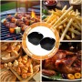 23cm Molde Silicona Freidora de Aire, 2PCS Caliente Air Fryer Accesorios Para Cosori 5,5L/6L/6,L, Philips Série 2000 6.2L