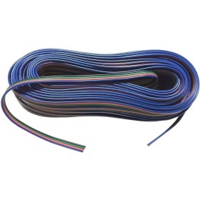 LitaElek 20m 22AWG Cable Alargador Tira LED RGB LED Strip Extension Cable 4 Pines Cable Extensión Cinta LED Cable Conexión