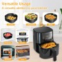 2pcs 19CM Molde Silicona Freidora de Aire, Accesorios Freidoras de Aire para Philips 4.2L Airfryer Série 2000 NA229/00,
