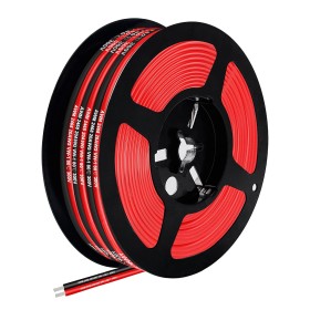 Cable Alambres eléctrico -0,52 mm² 20AWG 5 M 2 Conductor cable trenzado de cobre estañado Cable Eléctrico 12V 24V DC,para 3528