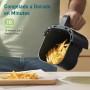Cosori Freidora de Aire 2L, Air Fryer Compacta con Pantalla Táctil Intuitiva, 900W, 30 Recetas en Línea, Freidora sin Aceite