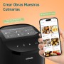 Cosori Freidora de Aire 2L, Air Fryer Compacta con Pantalla Táctil Intuitiva, 900W, 30 Recetas en Línea, Freidora sin Aceite