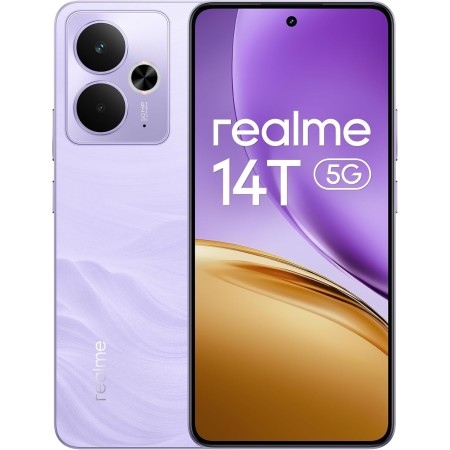 realme 14T 5G Smartphone 8+256GB Teléfono Móvil 5G, Batería 5260mAh 45W SuperVOOC, Dimensity 6300, Pantalla AMOLED 120Hz, Cámara