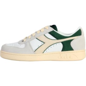 Diadora Magic Basket Low Suede Leather, Zapatillas de Gimnasio Unisex Adulto