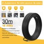 Cable Alambres eléctrico -0,52 mm² 20AWG 5 M 2 Conductor cable trenzado de cobre estañado Cable Eléctrico 12V 24V DC,para 3528