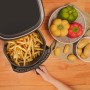 Cecotec Freidora de Aire sin Aceite de 4 L con Ventana Cecofry Fantastik Window 4000. Air Fryer. 1400 W, 9 Menús, Control