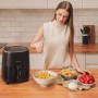 Cecotec Freidora de Aire sin Aceite de 4 L con Ventana Cecofry Fantastik Window 4000. Air Fryer. 1400 W, 9 Menús, Control