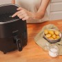 Cecotec Freidora de Aire sin Aceite de 4 L con Ventana Cecofry Fantastik Window 4000. Air Fryer. 1400 W, 9 Menús, Control