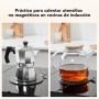 ACTIV CUISINE Adaptador de inducción de disco placa de 14 cm de difusión de calor de acero inoxidable, difusor de inducción Moka