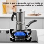 ACTIV CUISINE Adaptador de inducción de disco placa de 14 cm de difusión de calor de acero inoxidable, difusor de inducción Moka