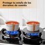 ACTIV CUISINE Adaptador de inducción de disco placa de 14 cm de difusión de calor de acero inoxidable, difusor de inducción Moka