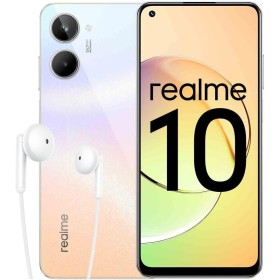 realme 10-8+128GB smartphone, Pantalla Super AMOLED de 90 Hz, Cámara de 50 MP con Color IA, Procesador Helio G99, Gran batería