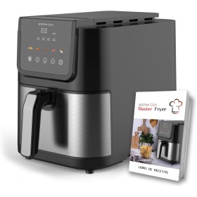 Freidora de Aire Boston Tech | Master Fryer 5L | 35% Más Espacio | Tecnología Ultrasilenciosa | 13 Programas | Sin BPA ni PFAS |