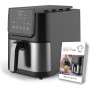 Freidora de Aire Boston Tech | Master Fryer 5L | 35% Más Espacio | Tecnología Ultrasilenciosa | 13 Programas | Sin BPA ni PFAS |