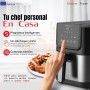 Freidora de Aire Boston Tech | Master Fryer 5L | 35% Más Espacio | Tecnología Ultrasilenciosa | 13 Programas | Sin BPA ni PFAS |