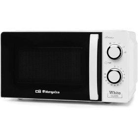 Orbegozo MI 2115, Microondas, 700 W, 6 niveles de funcionamiento, 20 litros de capacidad, temporizador hasta 30 minutos,