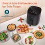 COSORI Freidora de Aire Duradera 4,7L, Máxima 230 °C, Air Fryer con 30+ Recetas en Español, 9 Programas, Diseño Moderno y
