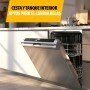 Tristar Freidora, 3L Capacidad, 2000W, Tecnología Cool Zone, Acero Inoxidable, Termostato Ajustable, Fácil de Limpiar, Piezas