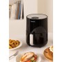 CREATE/AIR FRYER MIST/Freidora sin aceite 4.2 L con vaporizador de agua negro/Capacidad 5-6 raciones, 6 programas, bandeja de