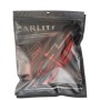 CARLITS Cable LED de Calibre 20, 20M Negro y Rojo, 20 AWG, Compatible con Tiras LED 3528, 5050, 2835