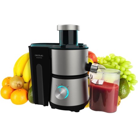 Cecotec Licuadora Orbital Juice&Fresh 400 Titan White. 400 W, 20000 RPM de Velocidad, Tamaño Compacto, 2 Velocidades, Disco con