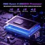 KAIGERR portátil de 16 pulgadas AMD Ryzen 9 6900HX 8C/16T, hasta 4,9 G