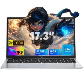 ACEMAGIC portátil de 17,3 pulgadas con alto rendimiento Quad Core-12th