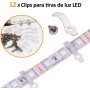 Cable de Extensión Para Tiras de Luces LED de 4 Pines, Kit de Conectores de Tiras LED sin Soldadura con Cable de Extensión de 5