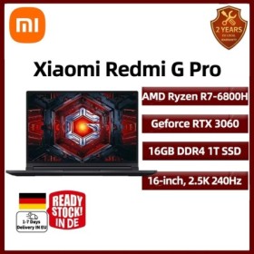 Xiaomi Redmi G Pro portátil AMD R7 6800H 16GB RAM 1T SSD NVIDIA Geforc