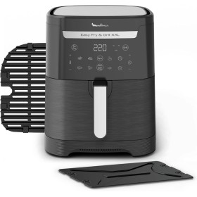 Moulinex Freidora de aire también grill 2 en 1, Easy Fry Grill, 6,5 L, 1830 W, 8 Programas Automáticos, 70% Ahorro Energético,