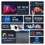 Ninkear-ordenador portátil T40 2 en 1, Tablet con pantalla táctil, Int