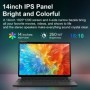 Ninkear-ordenador portátil T40 2 en 1, Tablet con pantalla táctil, Int
