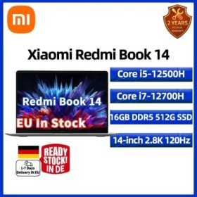 Xiaomi-ordenador portátil Redmibook 14, Notebook con Intel Core i5-125