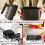 Moulinex Freidora de aire también grill 2 en 1, Easy Fry Grill, 6,5 L, 1830 W, 8 Programas Automáticos, 70% Ahorro Energético,