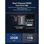 Ninkear-ordenador portátil N16 Pro de 16 pulgadas, pantalla IPS de 256