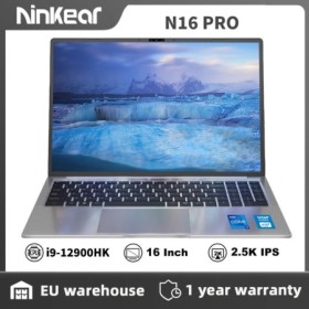 Laptops Ninkear N16 Pro 16 "2.5K 165Hz Intel Core i7-13620H WiFi 6 32G