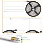 Cable de Extensión Para Tiras de Luces LED de 4 Pines, Kit de Conectores de Tiras LED sin Soldadura con Cable de Extensión de 5
