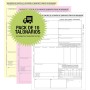 Pack 10 Talonarios CARTA DE PORTE NACIONAL, tamaño A4 - Autocopiativos - 3 Copias numeradas