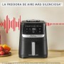 Moulinex Freidora de aire también grill 2 en 1, Easy Fry Grill, 6,5 L, 1830 W, 8 Programas Automáticos, 70% Ahorro Energético,