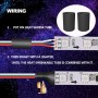 CARLITS 22AWG 20m 3x0.3mm² Cable de Extensión de 3 Conductores Línea de Alambre de Cobre Estañado Trenzado de Calibre 22 3 Para