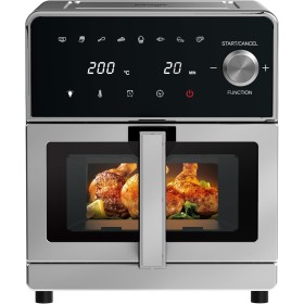 iceagle Freidora de Aire XXL 8L – 2100W Air Fryer con Doble Resistencia Arriba y abajo | Freidora sin Aceite con Ventana, 8 en