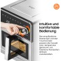 iceagle Freidora de Aire XXL 8L – 2100W Air Fryer con Doble Resistencia Arriba y abajo | Freidora sin Aceite con Ventana, 8 en