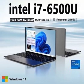 Ordenador portátil Intel Core I7-6500U Windows 11, Notebook de 15,6 pu