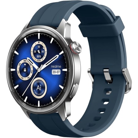 realme Watch S2 Smartwatch con Pantalla AMOLED de 1.43", Resistencia al Polvo y al Agua IP68, esferas Personalizables, Motor