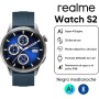 realme Watch S2 Smartwatch con Pantalla AMOLED de 1.43", Resistencia al Polvo y al Agua IP68, esferas Personalizables, Motor
