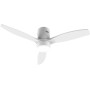 Cecotec Ventilador de Techo EnergySilence Aero 5500 Aqua White&White Connected, Motor DC 40W, Diámetro 132 cm, Bajo consumo,