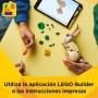 LEGO Creator 3 en 1 Fauna Salvaje: Flamenco Rosa Transformable en Cacatúa o Ajolote de Juguete, Juego con Figuras Articuladas de