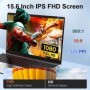 Portátil Ninkear N15 Air 15,6 "IPS 1080P IPS Intel N95 3,4 Ghz 16GB RA