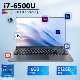 15,6 pulgadas Intel Core I7-6500U Windows 11 portátil 16GB RAM 1TB 2TB