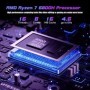 Portátil ACEMAGIC RX16 AMD Ryzen 7 6800H de 16,1" ultradelgado, 4400 m